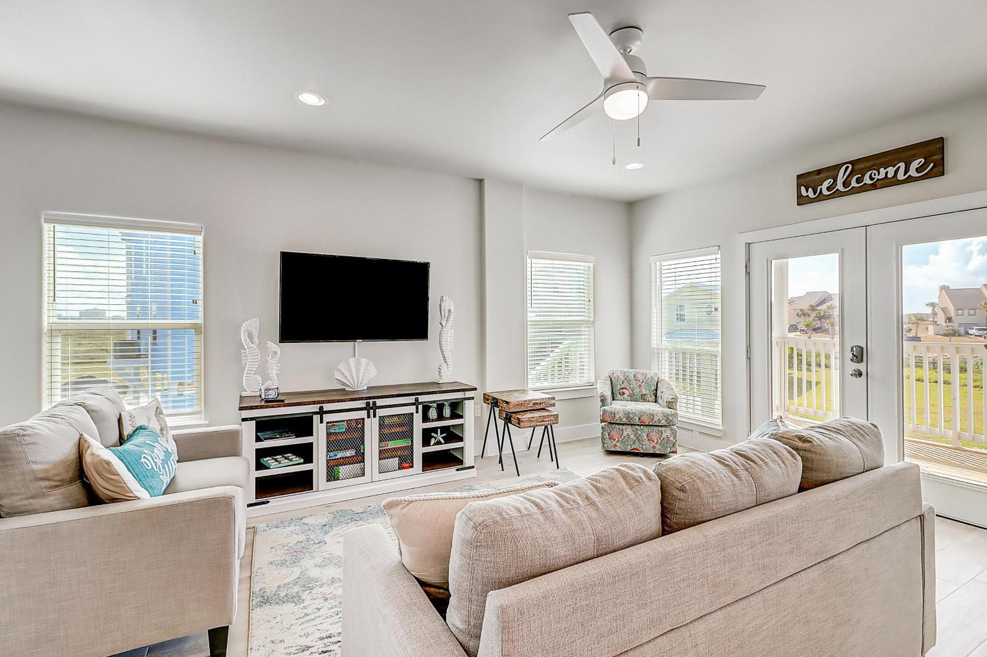 Bella Vista & Four Winds House Villa Mustang Beach Room photo