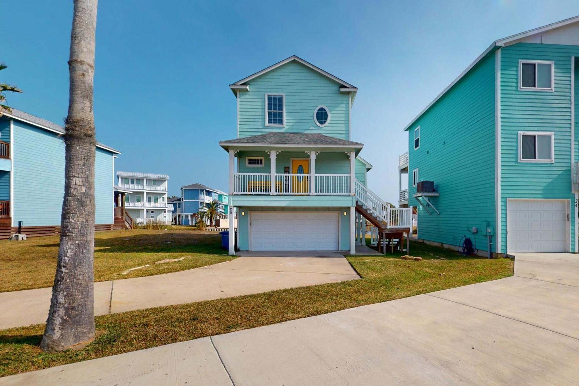 Bella Vista & Four Winds House Villa Mustang Beach Exterior photo